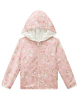 Jaqueta Reversível em Nylon e Pelo Carneirinho Dublado 89657 Infanti Bebê Menina