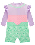 Macacão em Malha UV Dry com Proteção UV 50+ 87835 Infanti Bebê Menina