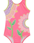 Maiô em Malha Uv Dry com Proteção Uv 50+ 84476 Infanti Infantil Menina