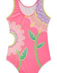 Maiô em Malha Uv Dry com Proteção Uv 50+ 84476 Infanti Infantil Menina