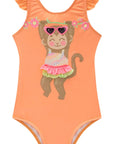Maiô em Malha Uv Dry com Proteção Uv 50+ 84488 Infanti Infantil Menina