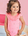 Maiô em Malha Uv Dry com Proteção Uv 50+ 84810 Infanti Bebê Menina