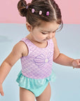 Maiô em Malha Uv Dry com Proteção Uv 50+ 84814 Infanti Bebê Menina