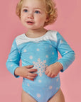 Maiô em Malha Uv Dry com Proteção UV 50+ 88608 Infanti Bebê Menina