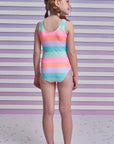 Maiô em Malha UV Dry com Proteção UV 50+ 93173 Infanti Infantil Menina