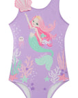 Maiô em Malha UV Dry com Proteção UV 50+ 95255 Infanti Infantil Menina