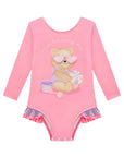Maiô em Malha UV Dry com Proteção UV 50+ 95587 Infanti Bebê Menina