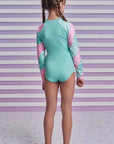 Maiô em Malha UV Dry com Proteção UV 50+ 95929 Infanti Infantil Menina