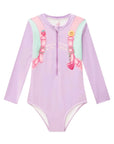 Maiô em Malha UV Dry com Ptoteção UV 50+ 87789 Infanti Infantil Menina