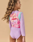 Maiô em Malha UV Dry com Ptoteção UV 50+ 87789 Infanti Infantil Menina