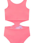 Maiô Reversível em Malha UV Dry com Proteção 50+ 88921 Infanti Infantil Menina