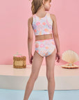 Maiô Reversível em Malha Uv Dry com Proteção Uv 50+ 84530 Infanti Infantil Menina