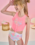 Maiô Reversível em Malha Uv Dry com Proteção Uv 50+ 84530 Infanti Infantil Menina