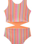 Maiô Reversível em Malha Uv Dry com Proteção Uv 50+ 84530 Infanti Infantil Menina