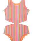 Maiô Reversível em Malha Uv Dry com Proteção Uv 50+ 84530 Infanti Infantil Menina