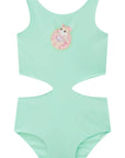 Maiô Reversível em Malha UV Dry com Proteção UV 50+ 87785 Infanti Infantil Menina