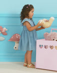 Vestido em Tule Bordado Garden 83638 Infanti Bebê Menina