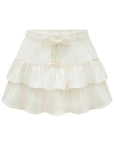 Saia em Sarja com Elastano. Com Shorts Embutido 95407 Infanti Infantil Menina