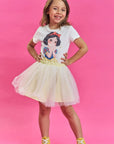 Saia em Tule 86127 Kukiê Infantil Menina