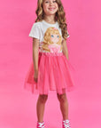 Saia em Tule 86128 Kukiê Infantil Menina