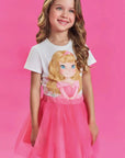 Saia em Tule 86128 Kukiê Infantil Menina
