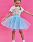 Saia em Tule 86133 Kukiê Infantil Menina