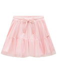 Saia em Tule com Elastano. Com Shorts Embutido 89221 Infanti Infantil Menina