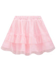 Saia em Tule. Com Shorts Embutido 83690 Infanti Infantil Menina