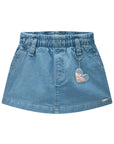 Shorts em Jeans com Elastano 86586 Infanti Infantil Menina