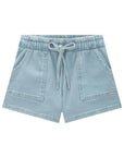 Shorts em Jeans com Elastano 88117 Infanti Infantil Menina