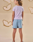 Shorts em Jeans com Elastano 88117 Infanti Infantil Menina