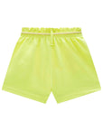 Shorts em Moletom sem Pelúcia 86587 Infanti Infantil Menina