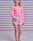 Shorts Saída de Praia em Nylon Ergonomic com Elastano 95913 Infanti Infantil Menina