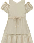 Vestido em Blend de Viscose 84587 Infanti Infantil Menina