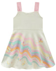 Vestido em Fly Tech 85278 Infanti Infantil Menina