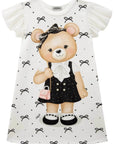 Vestido em Fly Tech 85769 Infanti Infantil Menina