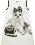 Vestido em Fly Tech 86927 Infanti Infantil Menina