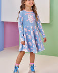 Vestido em Fly Tech 91810 Infanti Infantil Menina
