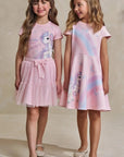 Vestido em Fly Tech 93594 Infanti Infantil Menina