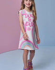 Vestido em Fly Tech 93909 Infanti Infantil Menina