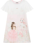Vestido em Fly Tech 95832 Infanti Infantil Menina