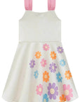 Vestido em Fly Tech. Acompanha Presilha de Cabelo 94928 Infanti Infantil Menina