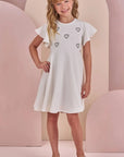 Vestido em Jacquard Catarina 87245 Infanti Infantil Menina