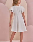 Vestido em Jacquard Catarina 87245 Infanti Infantil Menina