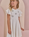 Vestido em Jacquard Catarina 87245 Infanti Infantil Menina