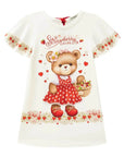 Vestido em Jacquard Catarina 88259 Infanti Infantil Menina