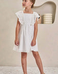 Vestido em Laise Algodão 83693 Infanti Infantil Menina