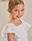 Vestido em Laise Algodão 83693 Infanti Infantil Menina