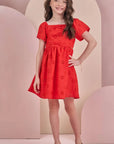 Vestido em Laise Sunny 87244 Infanti Infantil Menina