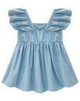 Vestido em Light Chambray 83644 Infanti Bebê Menina